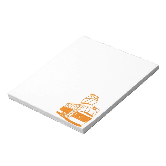 Bloc-note Tramway Orange (Tourné)