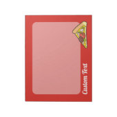 Bloc-note Tranche de pizza (Tourné)