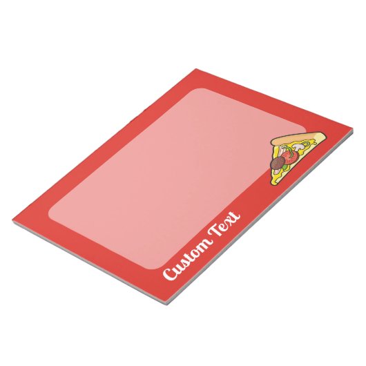 Bloc-note Tranche de pizza (Incliné)