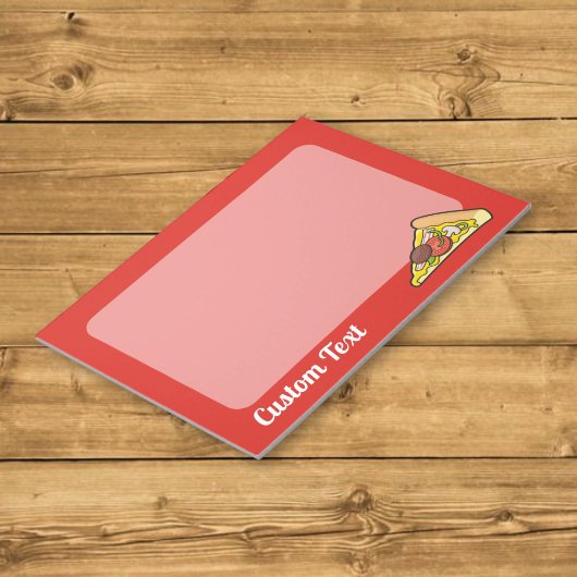 Bloc-note Tranche de pizza