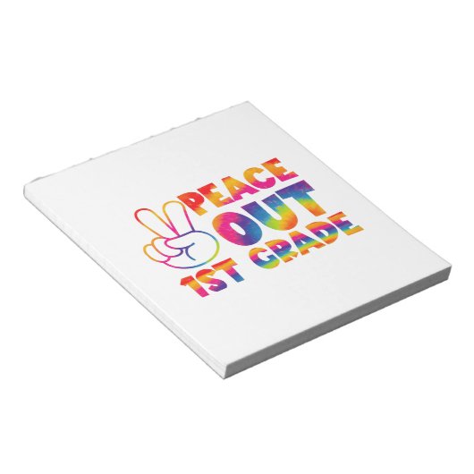 Bloc-note Tranquillité de première année Teinture de Dernièr (Incliné)