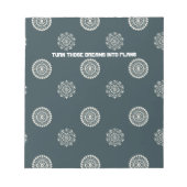 Bloc-note Transformez Ces Rêves En Plans (Devant)