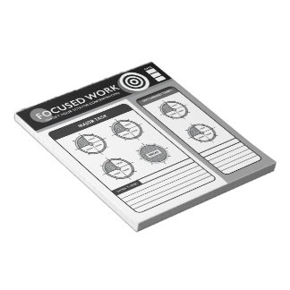 Bloc-note Travail ciblé | Heures cibles