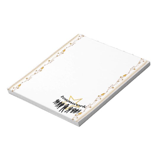 Bloc-note Travail d'équipe (Tourné)