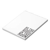 Bloc-note Travailleur le plus difficile dans la chambre - In (Tourné)