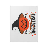 Bloc-note Treck Trat Citrouille Sourire (Tourné)