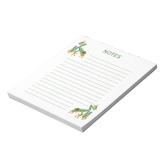 Bloc-note Tree frog (Tourné)