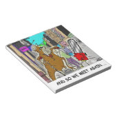 Bloc-note Treehugger Rick London Dessin Drôle (Incliné)