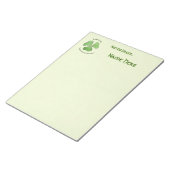 Bloc-note Trèfle vert (Incliné)