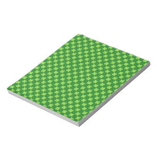 Bloc-note Trèfle Vert Paillettes