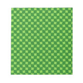 Bloc-note Trèfle Vert Paillettes (Devant)