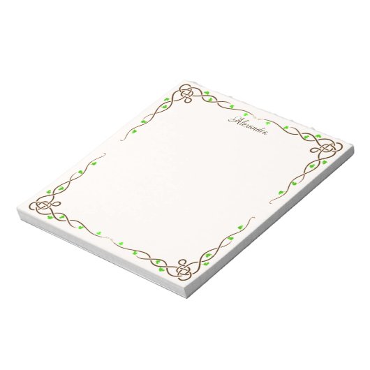 Bloc-note Trellis celtique (Tourné)