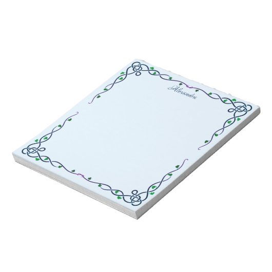 Bloc-note Trellis celtique (Tourné)