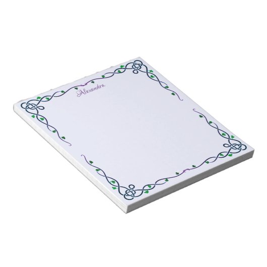 Bloc-note Trellis celtique (Incliné)
