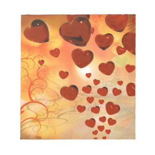 Bloc-note Trending love coeurs, accessoires. Saint Valentin
