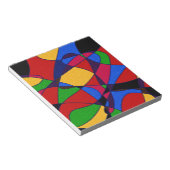 Bloc-note Trendy Rainbow Abstract Art gift accessories (Incliné)