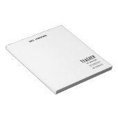 Bloc-note Trendy Teacher To Do List Inspirational (Incliné)