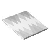 Bloc-note Triangles gris (Incliné)