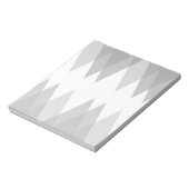 Bloc-note Triangles gris (Tourné)
