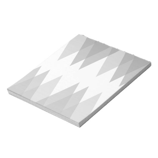 Bloc-note Triangles gris (Tourné)
