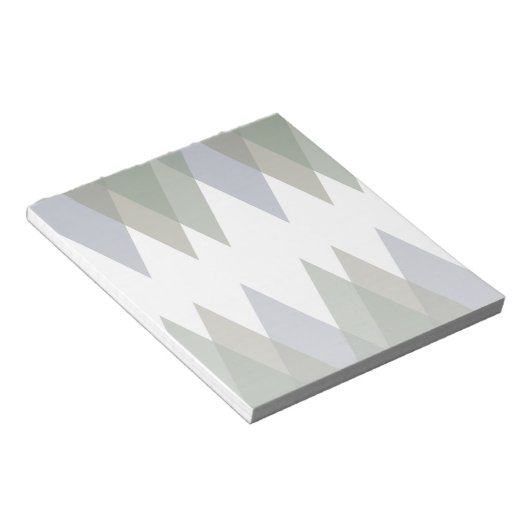 Bloc-note Triangles kaki (Incliné)