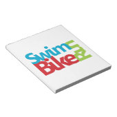 Bloc-note Triathlon cool et design unique (Incliné)