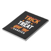 Bloc-note Trick d'Halloween (Tourné)