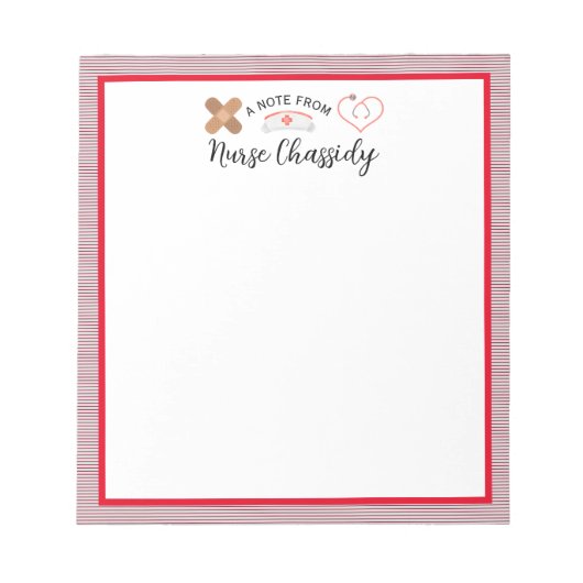 Bloc-note Trio de l'infirmière (Devant)