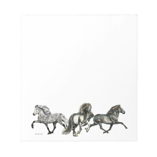 Bloc-note Trio d'islandais (Devant)