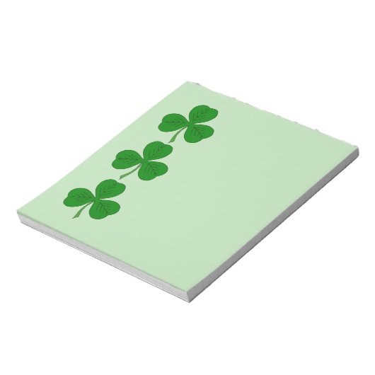 Bloc-note Trio shamrock (Tourné)