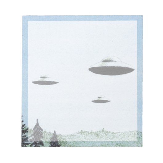 Bloc-note Trio UFO (Devant)