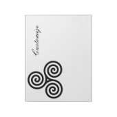 Bloc-note Triple spirale noire Thunder_Cove (Tourné)