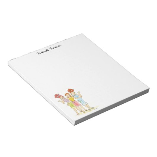 Bloc-note Trois amis pour toujours (Incliné)