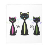 Bloc-note Trois chats (Devant)