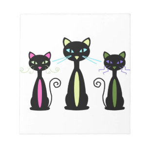 Bloc-note Trois chats