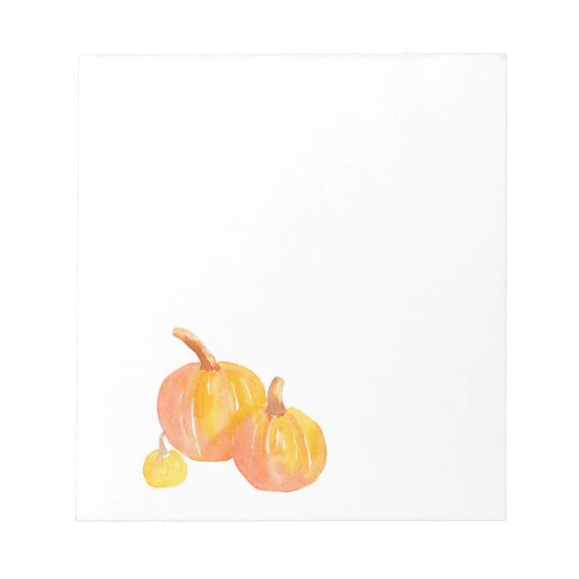 Bloc-note 'Trois Citrouilles (Devant)