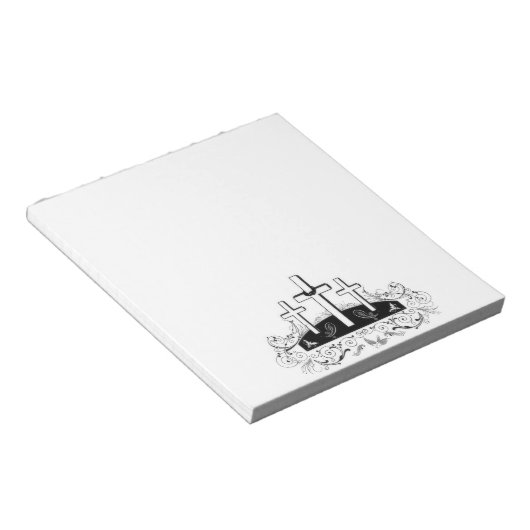 Bloc-note Trois croix (Incliné)