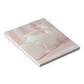 Bloc-note Trois lanceurs blancs Note Pad (Incliné)
