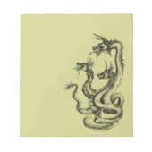 Bloc-note Trois modèles d'hydre à tête (Devant)