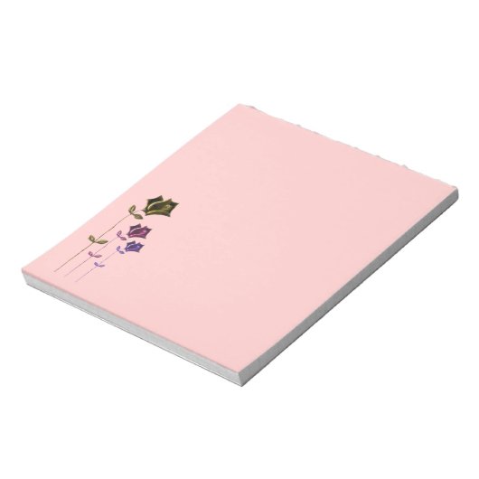 Bloc-note Trois Notepads Rose (Tourné)