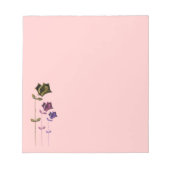 Bloc-note Trois Notepads Rose (Devant)