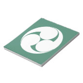 Bloc-note Trois tourbillons sens horaire (Sugaki) (Tourné)