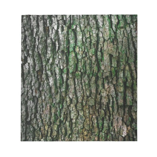 Bloc-note Tronc d'arbre (écorce en bois) (Devant)