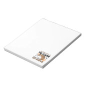 Bloc-note Trop Cool pour s'occuper, trop paresseux pour boug (Tourné)