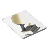 Bloc-note Trophée de tennis de table (Incliné)