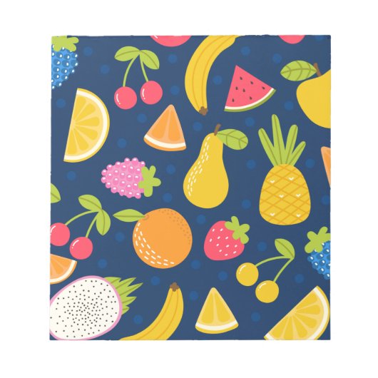 Bloc-note Tropical Summer Waves Beach Party Motif (Devant)