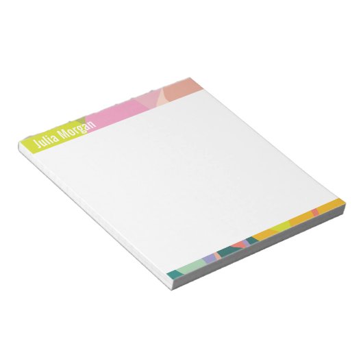 Bloc-note Tropical Vibes Colorful Notepad (Incliné)