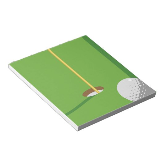 Bloc-note Trou de golf (Incliné)
