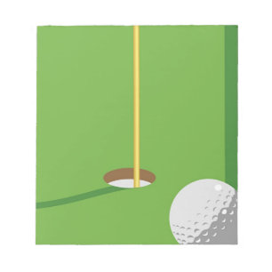 Bloc-note Trou de golf