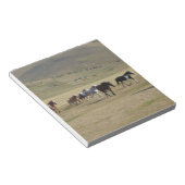 Bloc-note Troupeau de chevaux (Incliné)